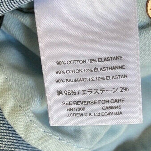 NWT J.Crew Slim BF Distressed Shadow Patch Jeans - Picture 10 of 11